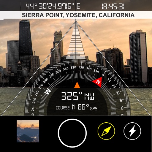 Compass i8 (GPS Camera) icon