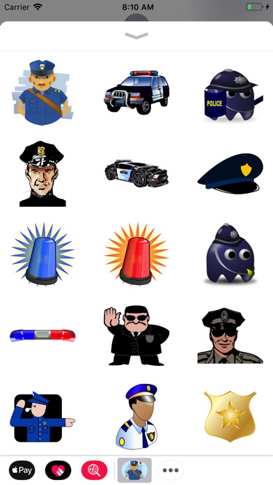 Police Stickers: Hands Up! screenshot 3