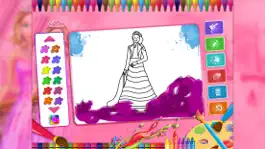 Game screenshot Princess Coloring Book Fun apk
