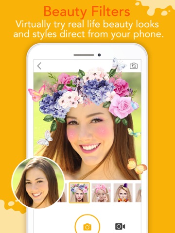 YouCam Fun - Live Face Filters screenshot 2