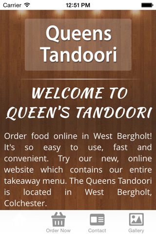 Queens Tandoori screenshot 2