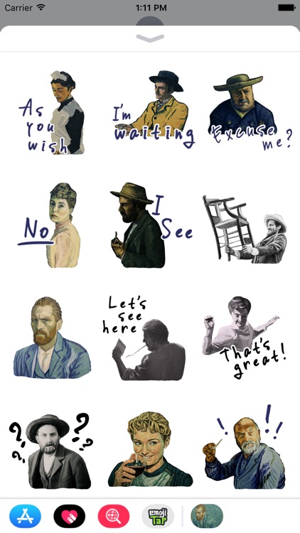 Loving Vincent Stickers