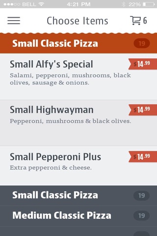 Alfy's Pizza screenshot 3
