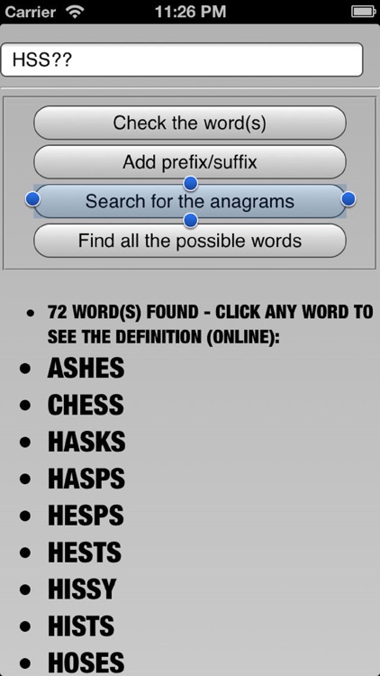 Anagrammatist EN screenshot-3