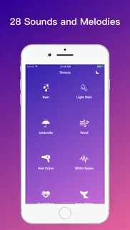 sleep & relax sounds - sleepia iphone screenshot 1