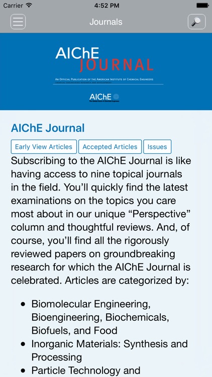 AIChE Journal