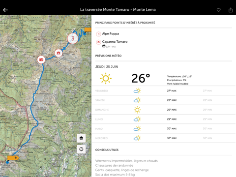 hikeTicino screenshot 4