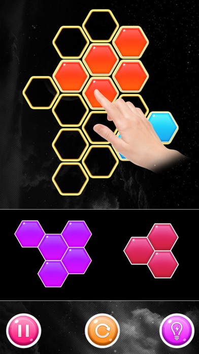 Hexes Bomb!  Block Puzzle Game screenshot 2