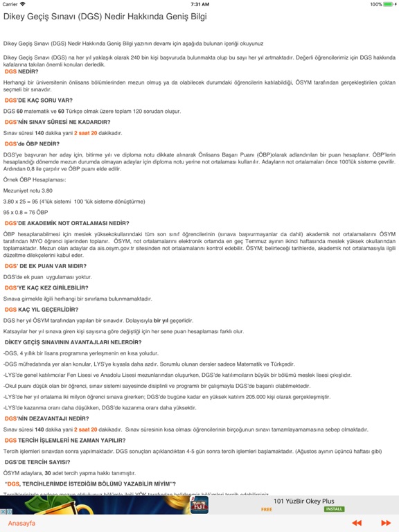 Screenshot #5 pour Dgs Hazırlık Cepte