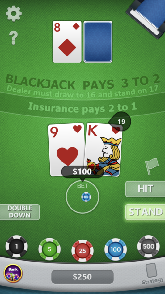 Blackjack ◇ - 1.1 - (iOS)