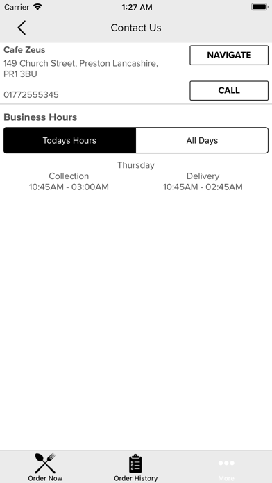 How to cancel & delete Cafe Zeus from iphone & ipad 4