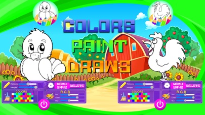 Colorear Gallina Pintada screenshot 4