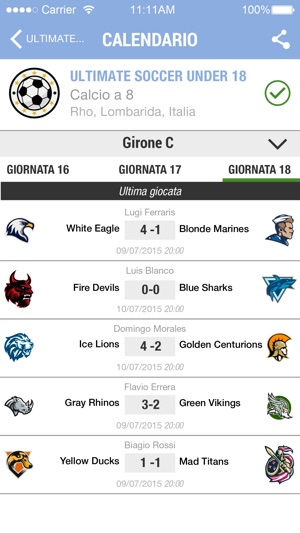 Calcio Milano(圖3)-速報App