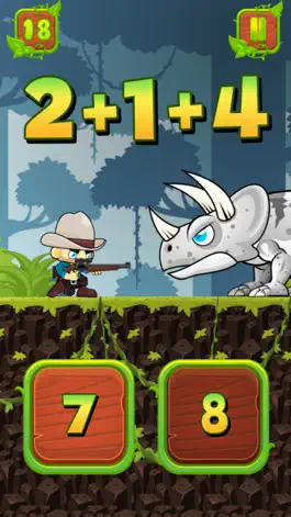 Game screenshot Math Dino : Addition + Number apk