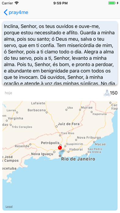 Screenshot #2 pour pray4me - pedidos de oração