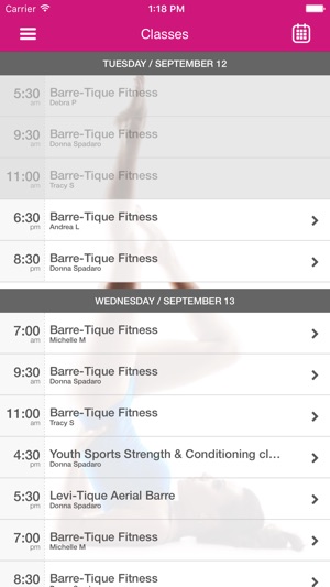 BARRE-TIQUE FITNESS(圖3)-速報App