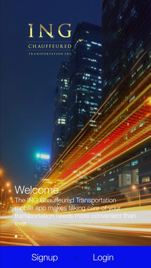 ING Chauffeured Transportation(圖1)-速報App