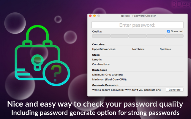 TopPass - Password Checker