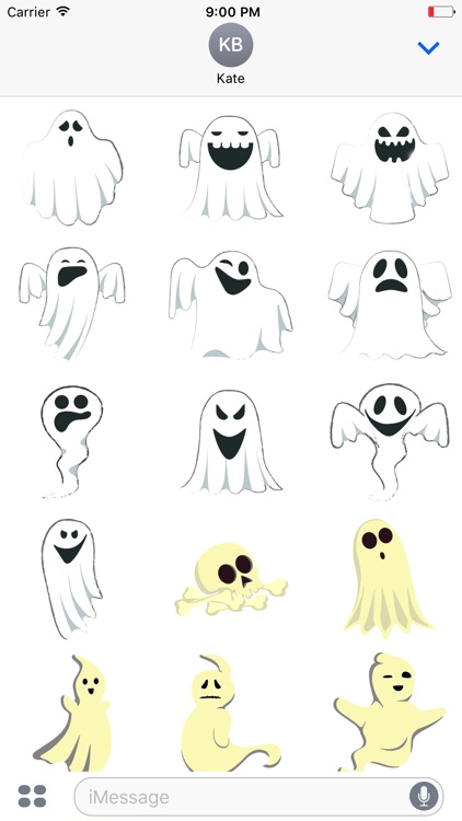 Ghost halloween emoji