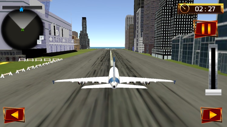 Tourist Airplane Flight Game screenshot-3