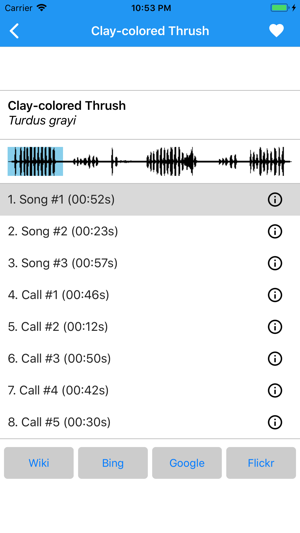 BirdSounds Costa Rica(圖2)-速報App