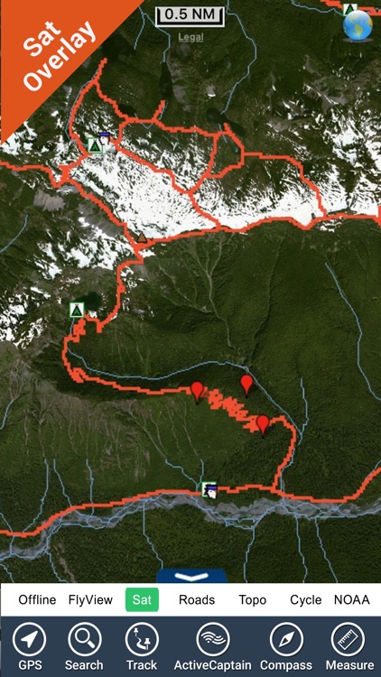 Olympic National Park - GPS Map Navigator