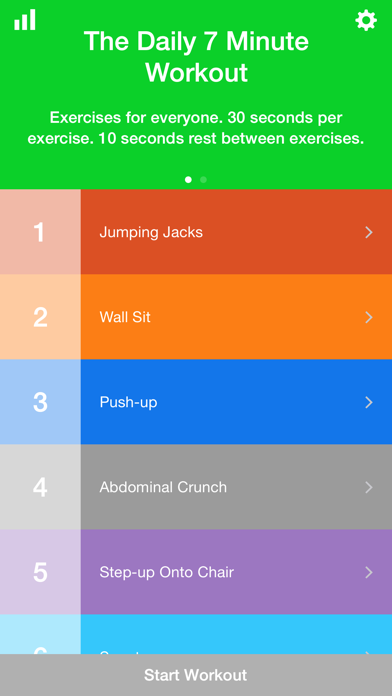 Screenshot #1 pour 7 Minute Workout Plus