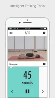 yoga: workouts for beginners iphone screenshot 3