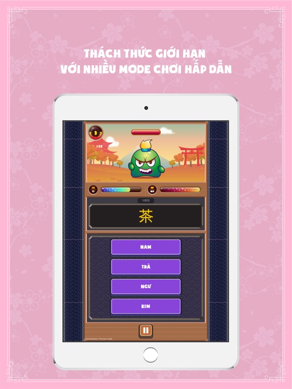 Kanji Hero iPad screenshot 5 - Education app