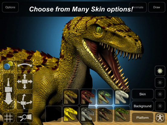 Raptor Mannequin iPad screenshot 5 - Education app