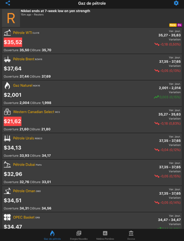 Screenshot #4 pour Oil Price Live