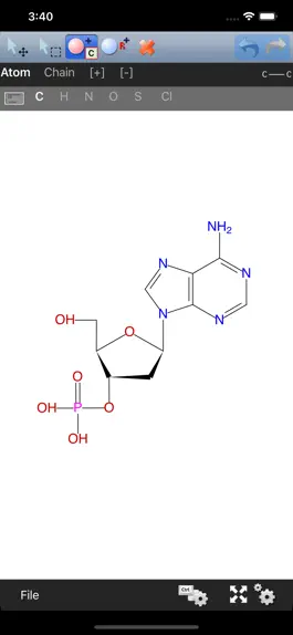 Game screenshot iMolecular Draw mod apk