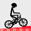 Icon Stickman Wheelie Bike Rider