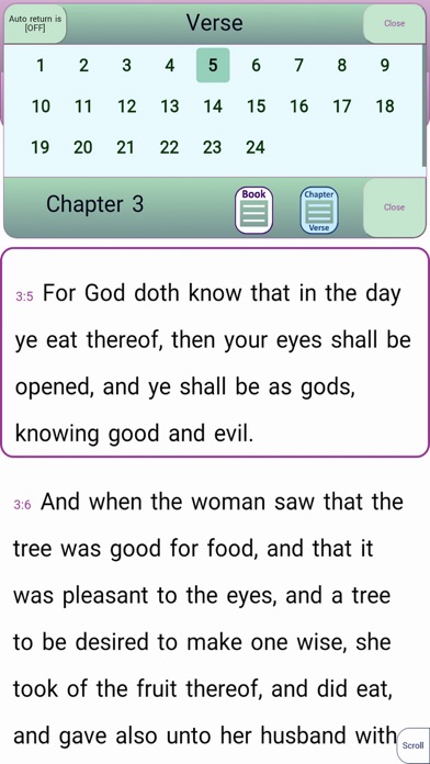 1611 King James Bible Offline screenshot 3