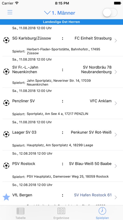 SV Hafen Rostock Fußball