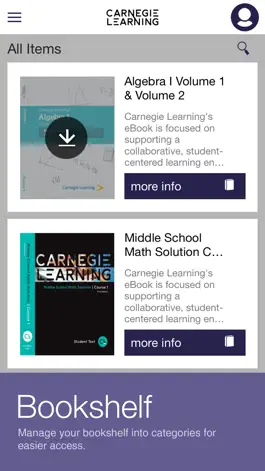 Game screenshot Carnegie Learning eBook mod apk