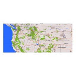 Yellow Stone Map Offline Scale