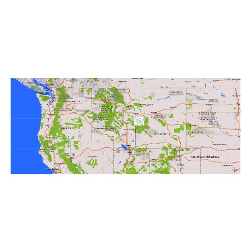 Yellow Stone Map Offline Scale