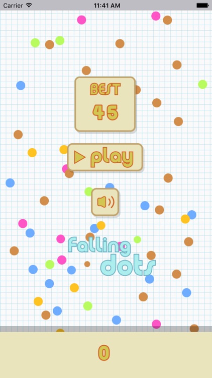 下落的圆点－有趣的敏捷小游戏