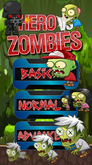 Hero VS Zombie Vocabulary Gameのおすすめ画像1