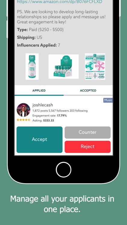 Rep - Influencer Marketing screenshot-4