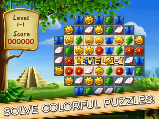 Artifact Quest - Match 3 Game iPad screenshot 1 - Games app