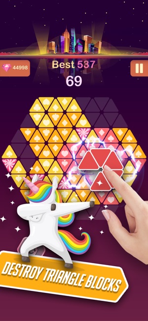 Triangle Candy - Block Puzzle(圖3)-速報App
