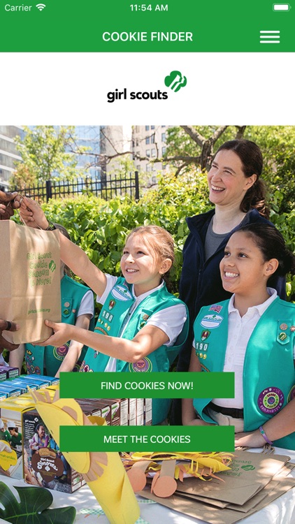 Girl Scout Cookie Finder