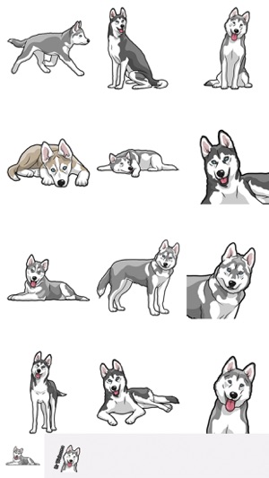 HuskyMoji - Husky Emoji & Sticker