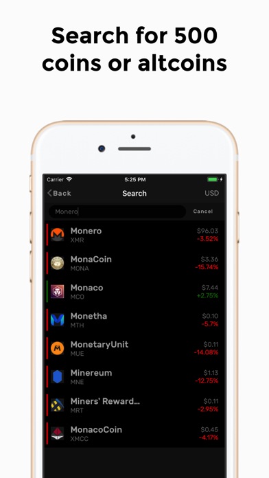 CryptoMarket: Bitcoin Ticker screenshot 4