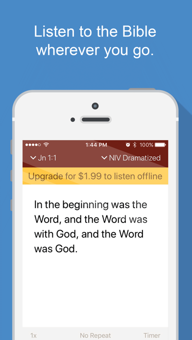 Bible Audio screenshot 1