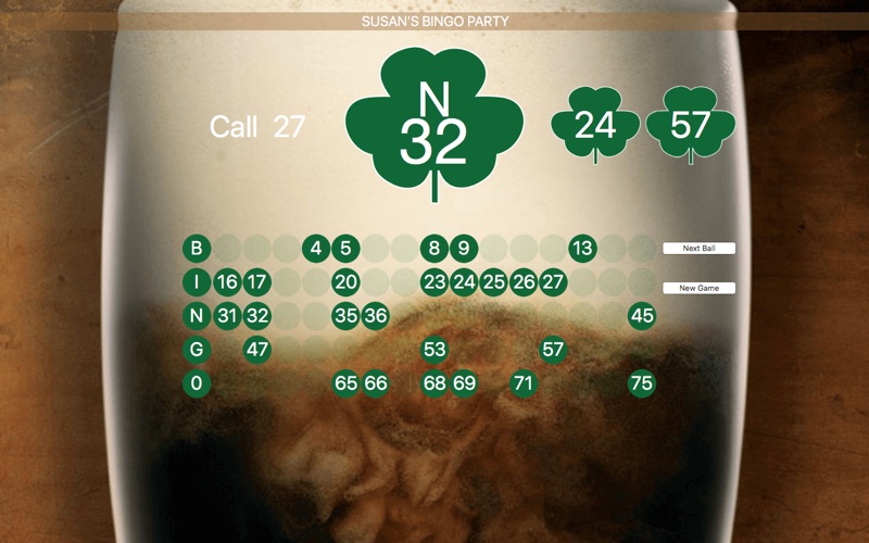 bingo caller machine iphone screenshot 2