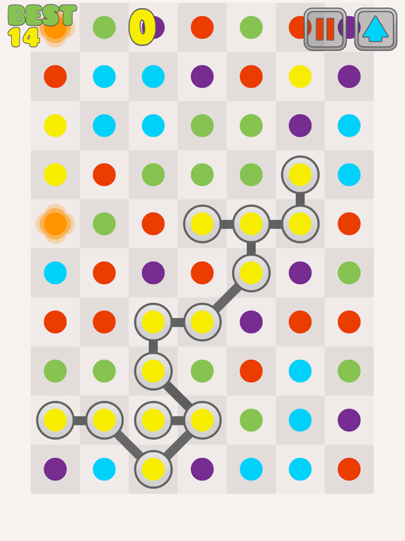 Color Points Connection Legend