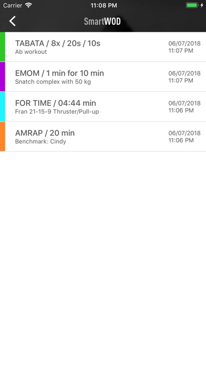 SmartWOD Timer - Fitness WOD screenshot-5